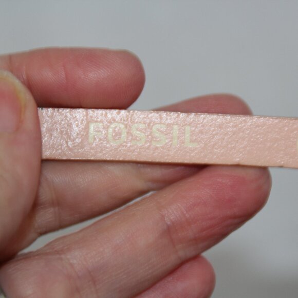 Fossil women's pink belt BT4210518 Size S - Picture 3 of 8
